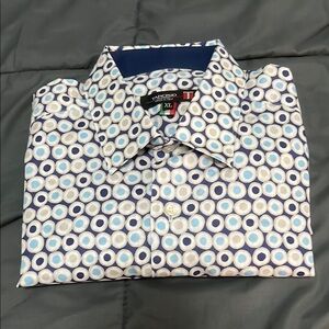 Tarcisio Printed Button Down Shirt Size XL